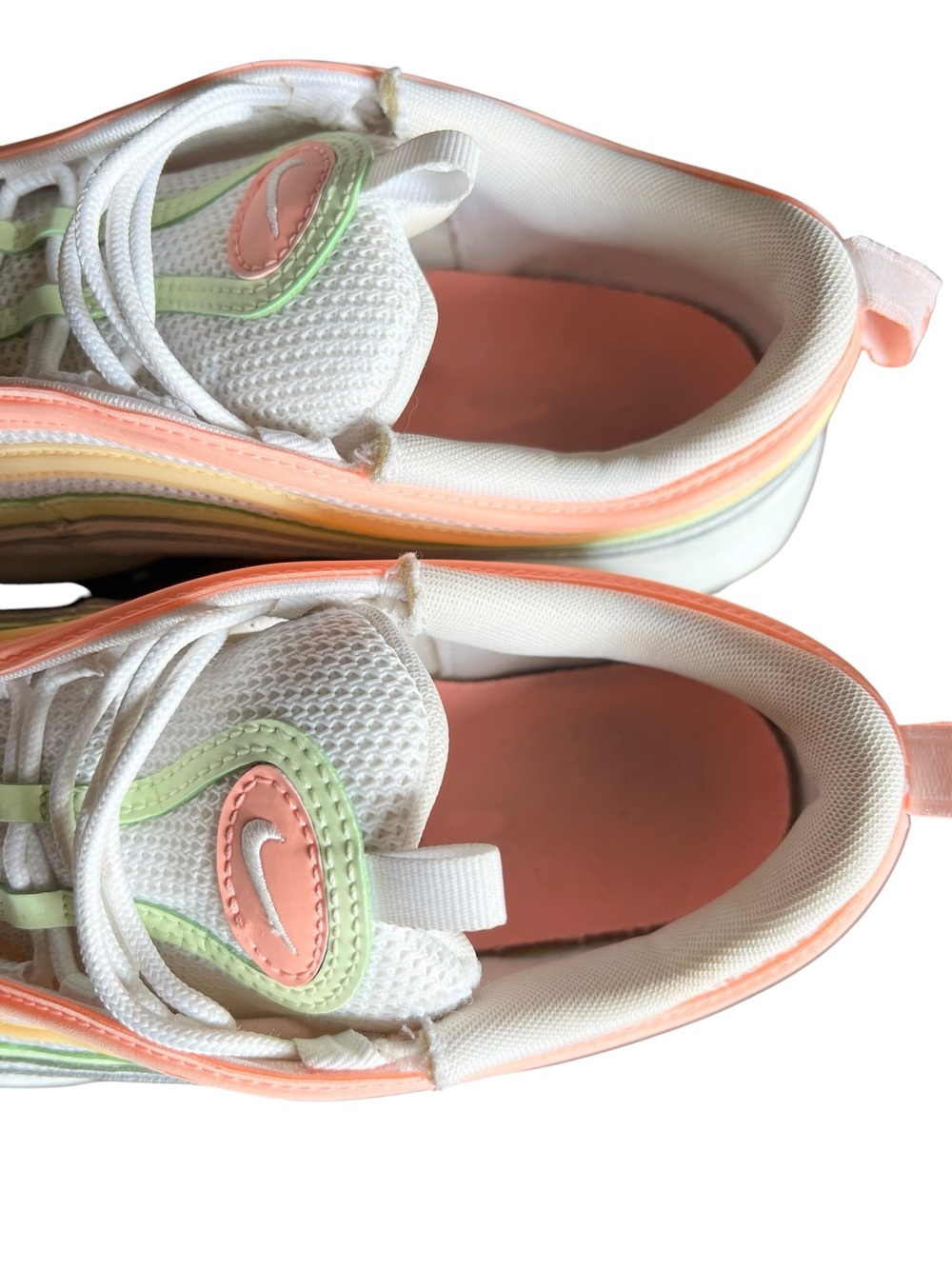 Nike Air Max 97 Essential "White Melon Mint Volt" women's sneakers - Picture 8 of 12